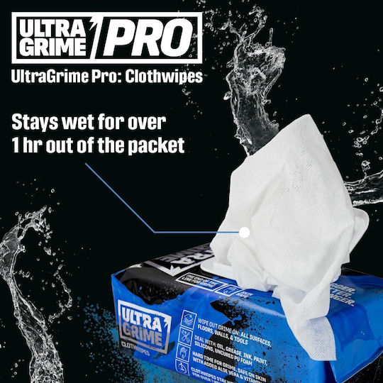 Ultragrime Υγρά Μαντηλάκια 100τμχ