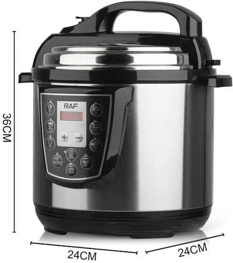 Raf Rice Cooker 1.0kW με Χωρητικότητα 6lt