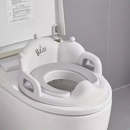 Kleinkind Toiletten-Sitz mit Flexibler Oberfläche Gray BC110-GREY
