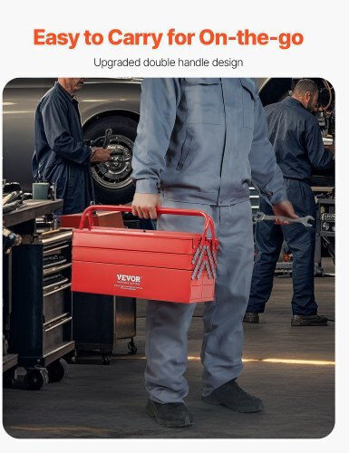 Vevor Handwerkzeugkasten Metallisch