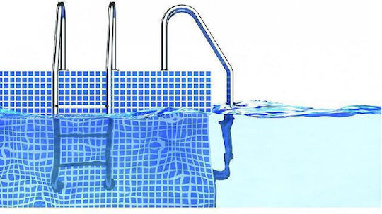 Hayward Standard Pooltreppe aus Rostfreiem Stahl Silber