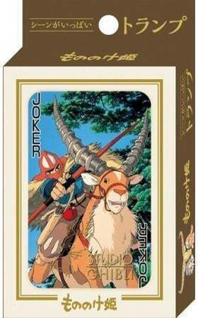 Cărți de joc Studio Ghibli Princess Mononoke 54 de cărți