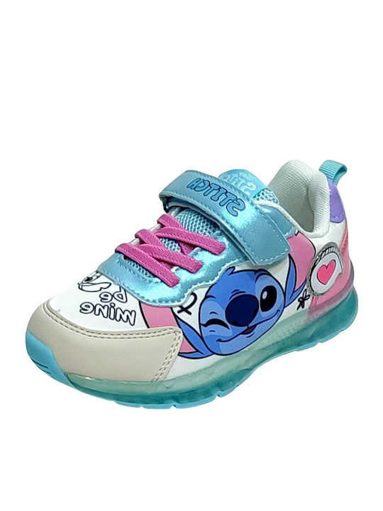 Stitch Παιδικά Sneakers με Σκρατς Πολύχρωμα
