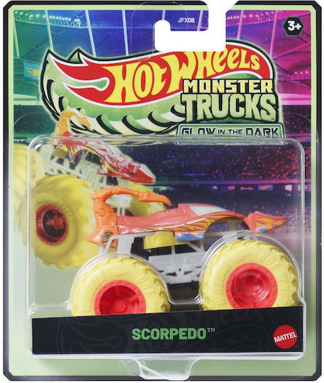Кола Monster Truck Светещо в тъмното чудовищно камионче Scorpedo JFX24