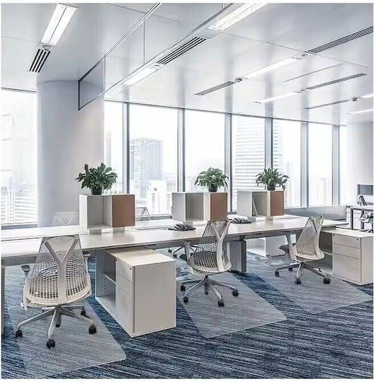 Olympus Office Floor Protector Easy Clean mat140100dia 140x100cm