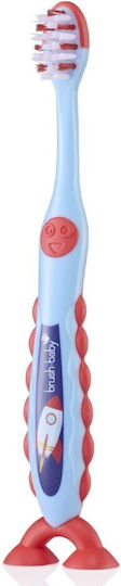 Brush Baby Children's Toothbrush Set for 3+ Years 2 Pieces Multicolour