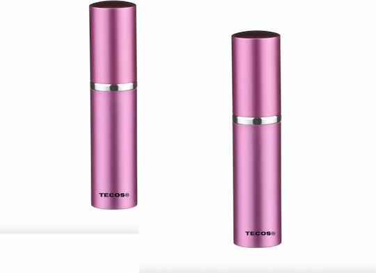 Travel Perfume Container Set Tecos Refillable Pink Color 10ml Ideal Travel Decanting 2 Bottles