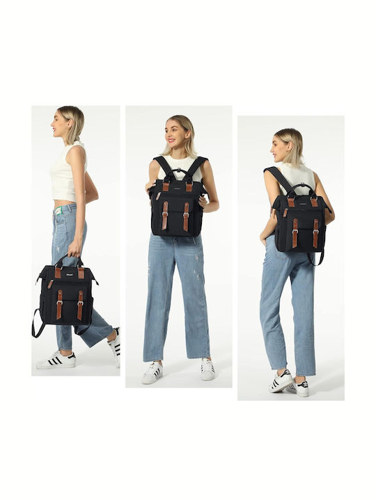 Lovevook Backpack Αδιάβροχο 16.2lt Μαύρο