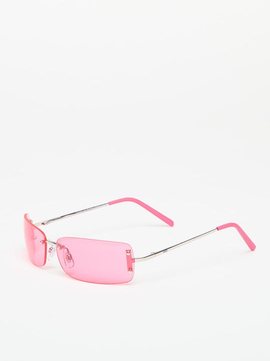 Vans Herren Sonnenbrille mit Rosa Metall Gestell und Rosa Linse VN000GMYC9L