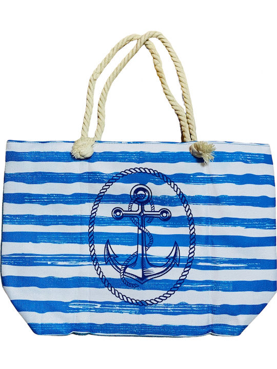 Stoff Strandtasche Mehrfarbig