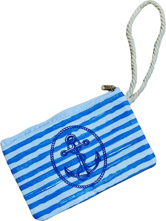 Stoff Strandtasche mit Brieftasche Mehrfarbige