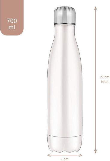Vadobag Παιδικό Παγούρι Hello Kitty Ανοξείδωτο Ροζ 700ml
