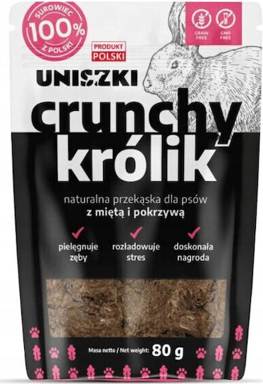 Uniszki Μπισκότο Σκύλου με Κουνέλι και Λαγό 80gr