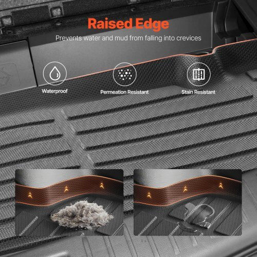 Vevor Custom Cargo & Back Mats TPE Kluger & Highlander 2020-2024 Ydxdytqchdhs0w1asv0