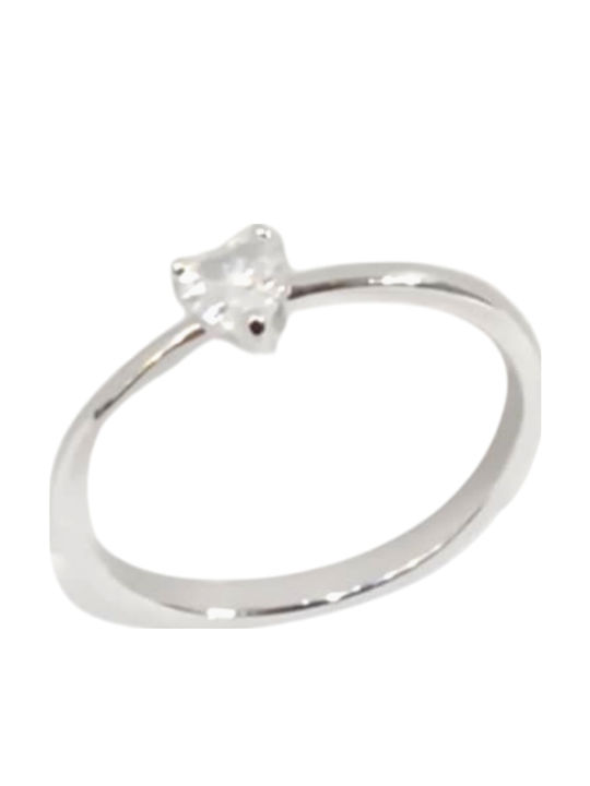 Prince Silvero Ring with Zircon made of Silver