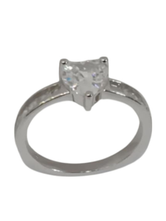 Prince Silvero Damen Ring mit Zirkonia aus Silber