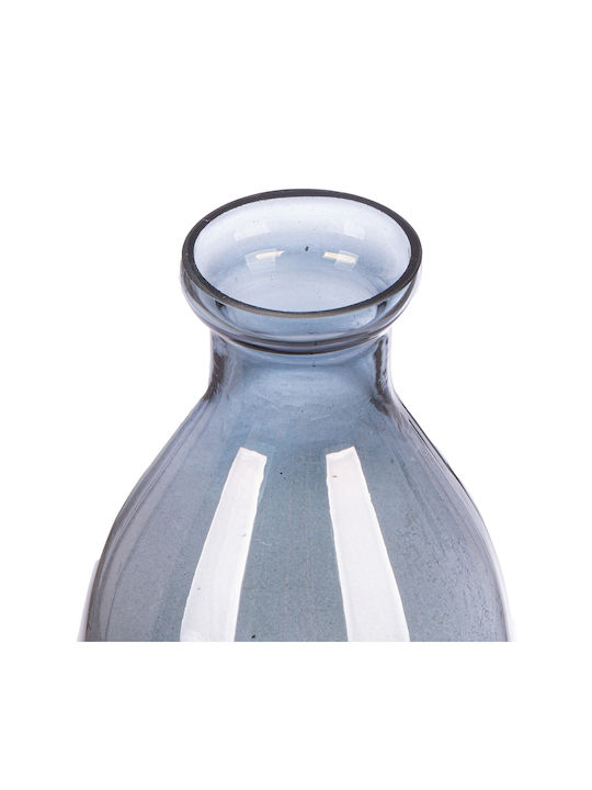 ArteLibre Διακοσμητικό Βάζο Glas Canus Gray 10x10x24cm 1Stück