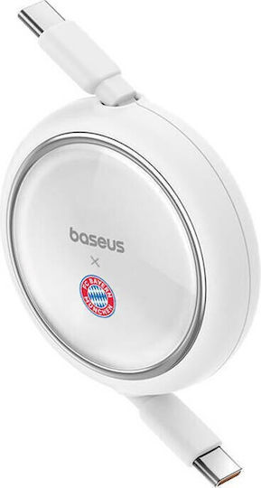 Baseus Ladekabel USB 2.0 USB-C männlich - USB-C 100W PD Weiß 0,35m P10364500213-Z2