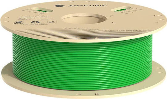 Anycubic PLA 3D Printer Filament 1.75mm Πράσινο 1kg 1τμχ (Spool)