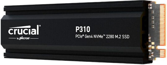 Crucial P310 Gen4 SSD 1TB τύπου M.2 με σύνδεση PCI Express 4.0 και Ψύκτρα CT1000P310SSD5