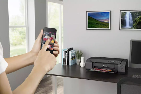 Canon PIXMA PRO-200 S Έγχρωμoς Εκτυπωτής Inkjet με WiFi και Mobile Print 6875C009