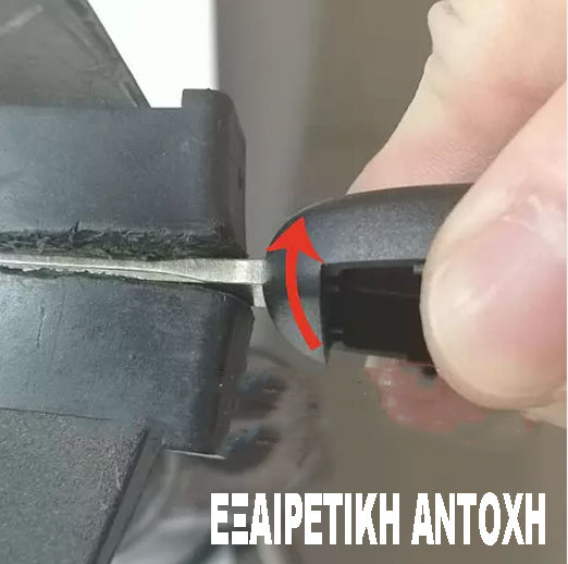 Mitsubishi Electric Carcasă cheie auto cu lamă cu 2 butoane pentru Mitsubishi
