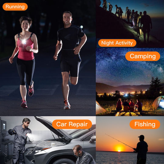 Portable Mini Camera 1080p Fhd Video Recording Led Flashlight Alert Mode Any Situation