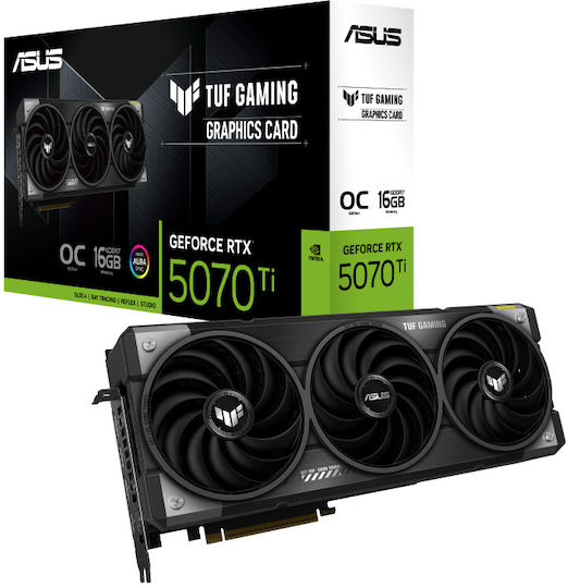 Asus GeForce RTX 5070 Ti 16GB GDDR7 TUF Gaming OC Graphics Card