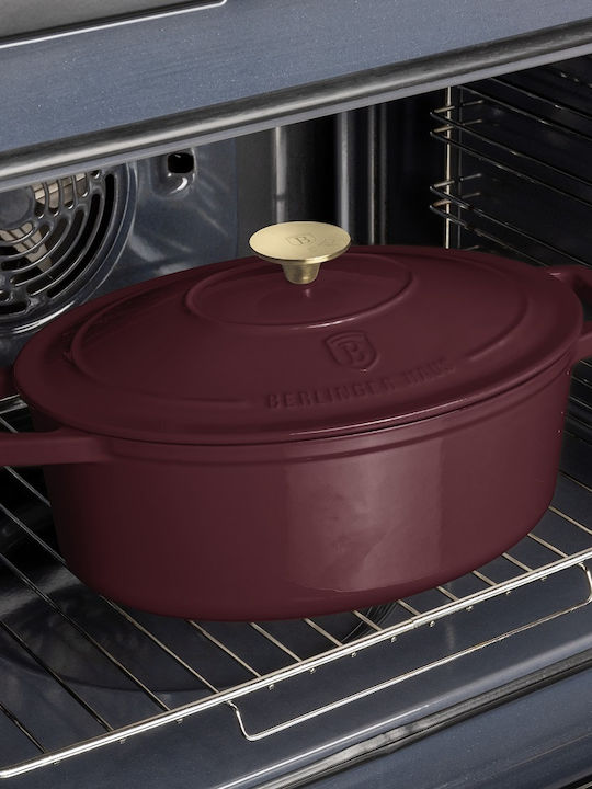 Berlinger Haus Leonardo Dutch Oven Oval Cast Iron 30x30cm 1pcs