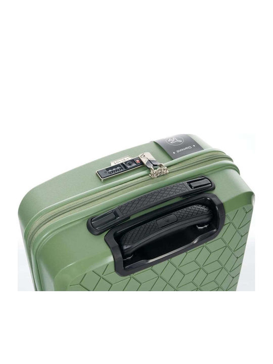 Verage GM18106W Großer Reisekoffer Hartschalen Grün mit 4 Räder Höhe 78cm