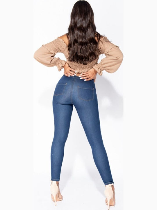 Rouxaki High Rise Women's Jean Pants