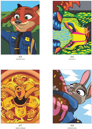Disney Misterul Culorilor după Numere Cea Mai Bună Bestiară Regele Leu 128 Pagini 237671544x