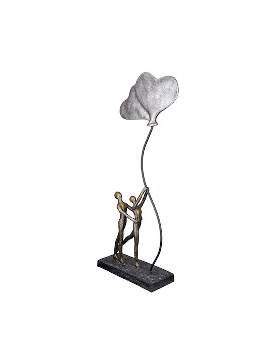 ArteLibre Διακοσμητική Φιγούρα Πολυρητίνης Love Balloon 20x7.5x48cm