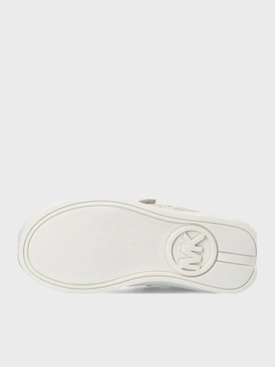 Vanilla Kids Sneakers with Scratch Beige