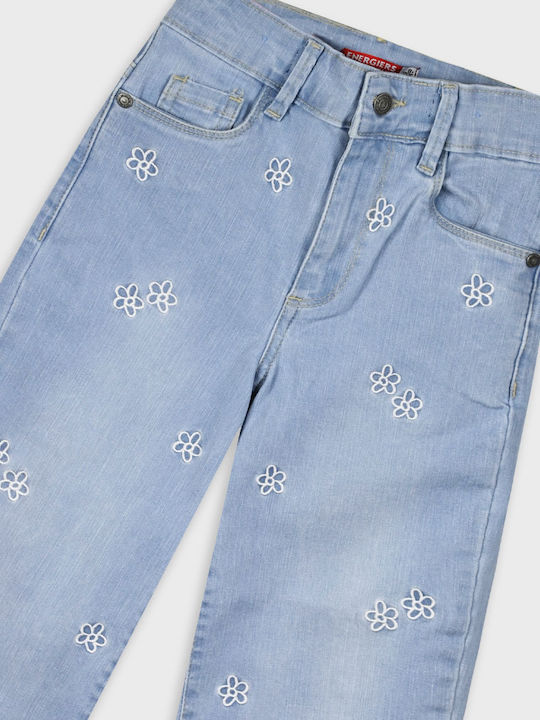 Energiers Wide Leg Denim Kids' Jeans Trousers Light Blue
