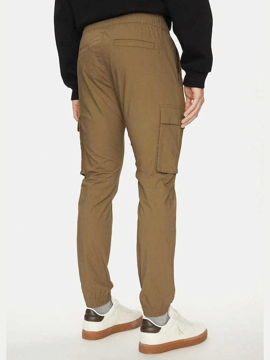 Calvin Klein Hose Cargo Brown-olive