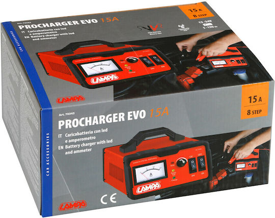 M-Tech Evo 8STEP Batterieladegerät für Auto & Lastkraftwagen 12/24V