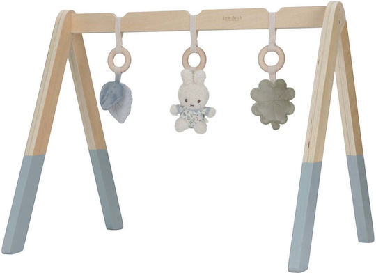 Little Dutch Miffy Lucky Leaves Wooden Baby Playmat for Newborns