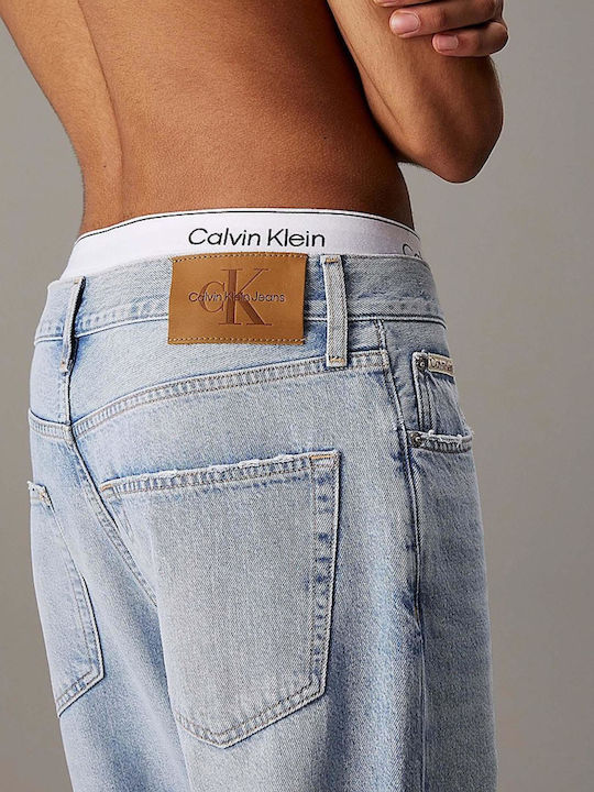 Pantaloni Jeans pentru Bărbați Albastru