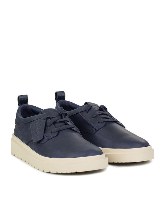 Clarks POLDEN LACE Мъжки мокасини Син