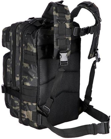 Nils Rucsac Militar Rucsacuri Pădure Negru 30lt