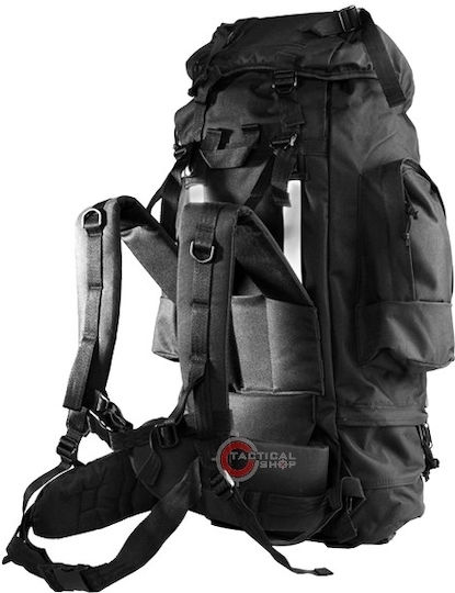 Mil-Tec Militärischer Rucksack Rucksack aus Polyester Schwarz 75Es