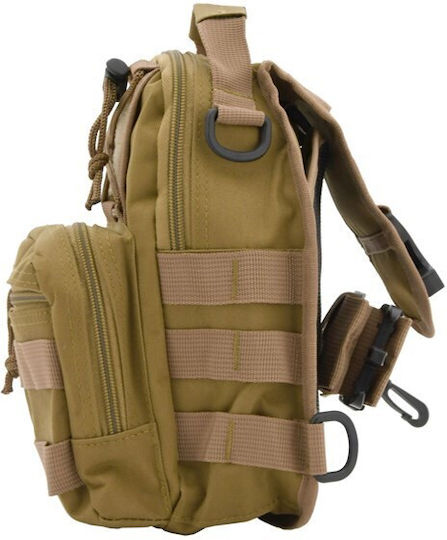Cattara Army Shoulder Bag Στρατιωτικό Τσαντάκι Στήθους Coyote 10lt