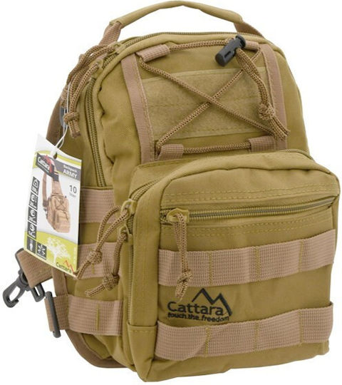 Cattara Army Shoulder Bag Στρατιωτικό Τσαντάκι Στήθους Coyote 10lt