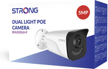 Strong BUL05DL0-P IP Κάμερα Παρακολούθησης Full HD+ 5MP Αδιάβροχη με Μικρόφωνο και Φακό 2.8mm