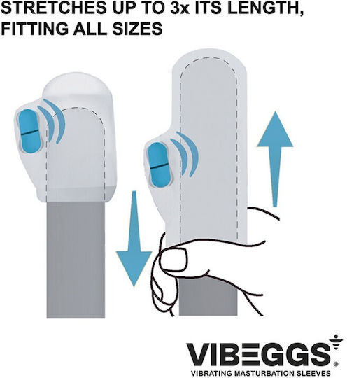 Vibeggs Blow Misty Masturbator με Δόνηση