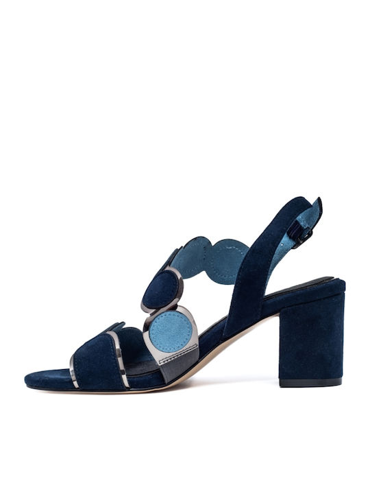 Sandalen Blau