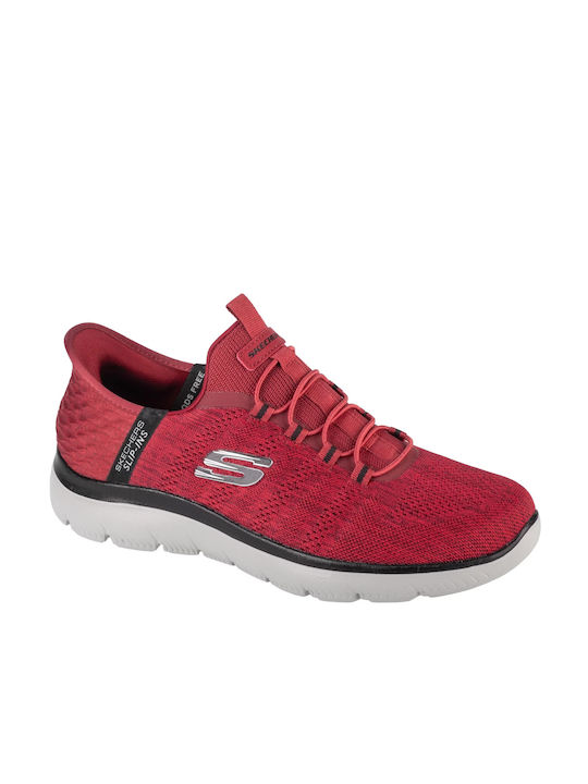 Skechers Summits Ανδρικά Sneakers Κόκκινα