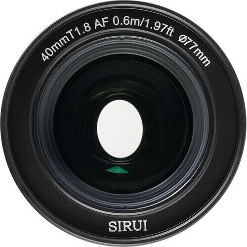 Sirui Φωτογραφικός Φακός T1.8 1.33X S35 Σταθερός για Nikon Z Mount Μαύρος