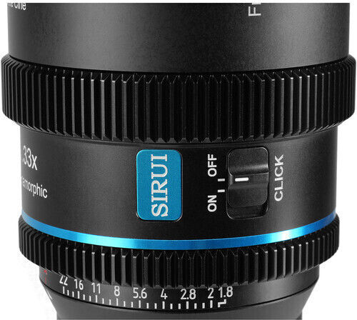 Sirui Φωτογραφικός Φακός T1.8 1.33X S35 Σταθερός για Nikon Z Mount Μαύρος